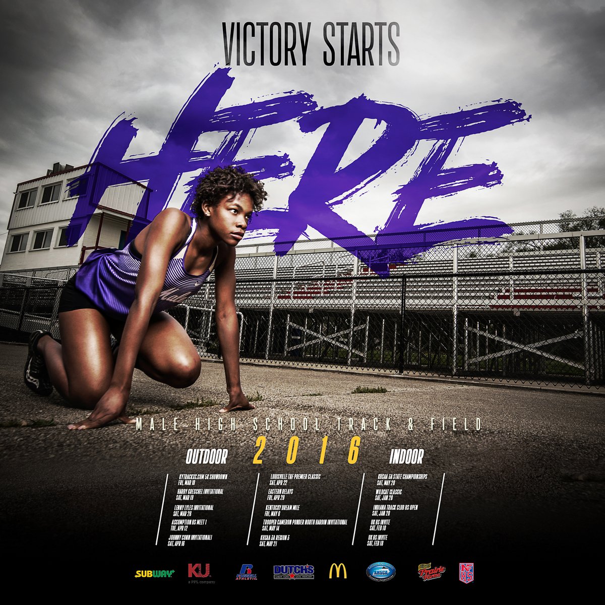 Hadiya - Victory Starts HERE Poste r- 4978 B