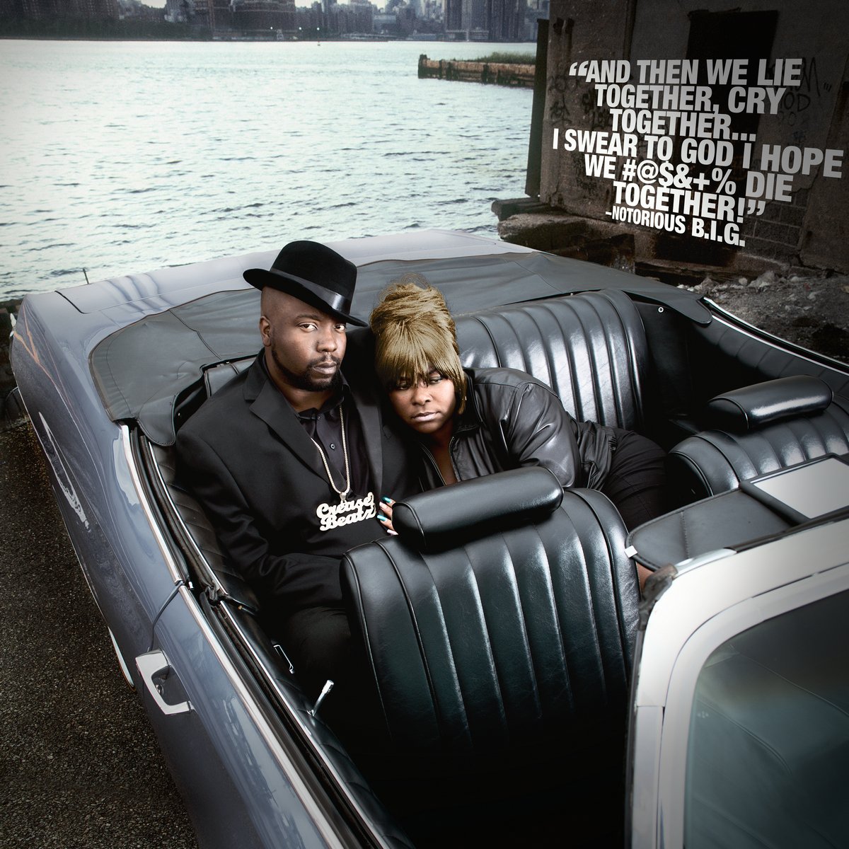 Love & Hip Hop - Crease & Shantel as Biggie & Faith with OG BG with text 1